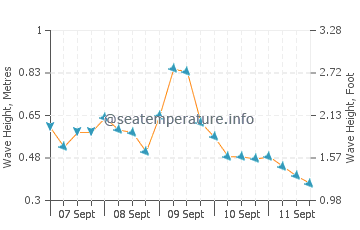 Ordu wave height and direction