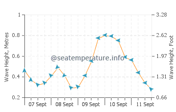 Orient Point wave height and direction