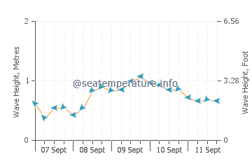 Oyster wave height and direction