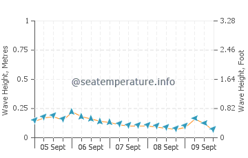 Pass-a-Grille wave height and direction
