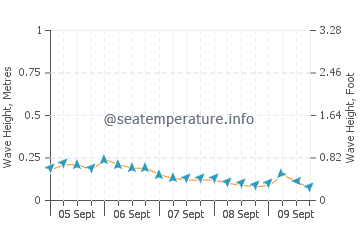Passage Key wave height and direction