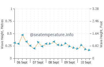 Pemalang wave height and direction