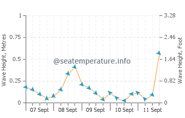 Petit Rocher wave height and direction