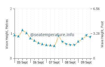 Piriapolis wave height and direction