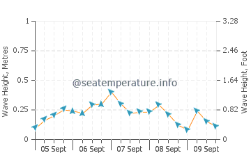 Pontian Kechil wave height and direction