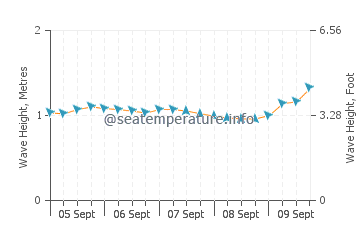 Port Allen wave height and direction