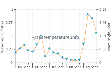Port Wakefield wave height and direction
