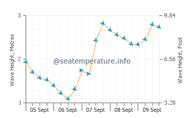 Portocelo wave height and direction