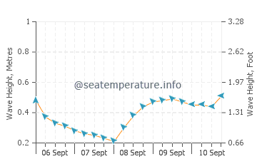 Qingshan wave height and direction