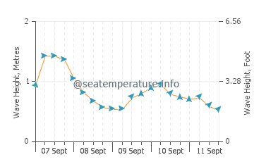 Rapid Bay wave height and direction