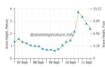 Redhead Beach wave height and direction