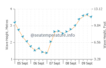 Robe wave height and direction