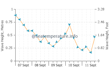 Rockhampton wave height and direction