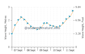 Roscanvel wave height and direction