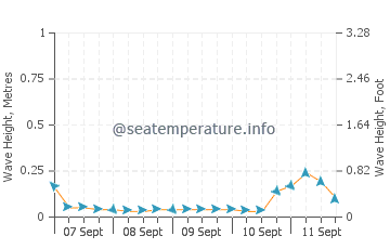Saint-Marc wave height and direction