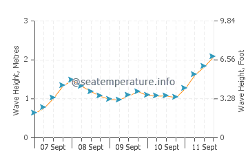 Santec wave height and direction