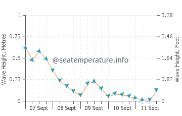 Sawyer wave height and direction