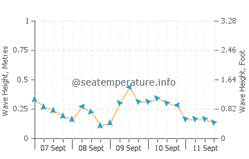 Seacrest wave height and direction