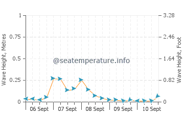 Shido wave height and direction