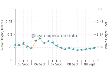 Steventon wave height and direction