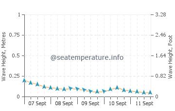 Tabina wave height and direction