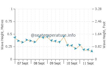 Tingloy wave height and direction