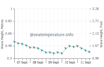 Toba wave height and direction