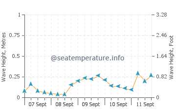 Tumarbong wave height and direction