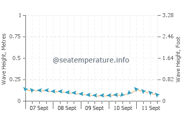 Tumbagaan wave height and direction