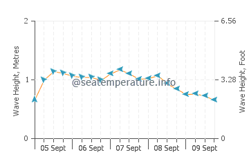 Tuncurry wave height and direction