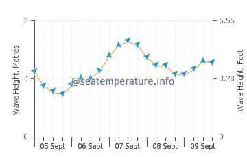 Pembroke wave height and direction