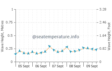Yamdena wave height and direction
