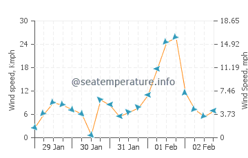 Palio wind speed and direction