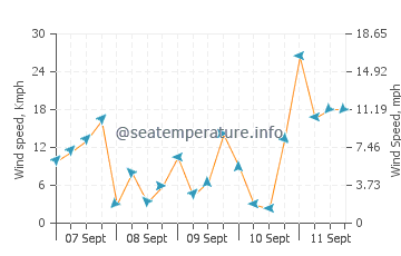 Ruskin wind speed and direction