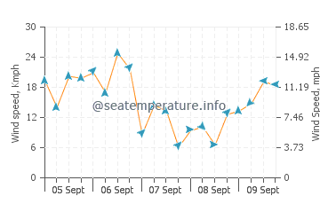 Newport wind speed and direction